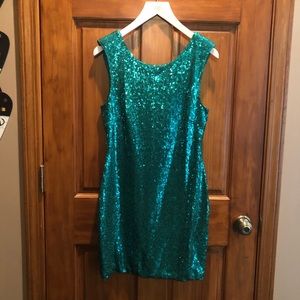 Green Sparkle Dress